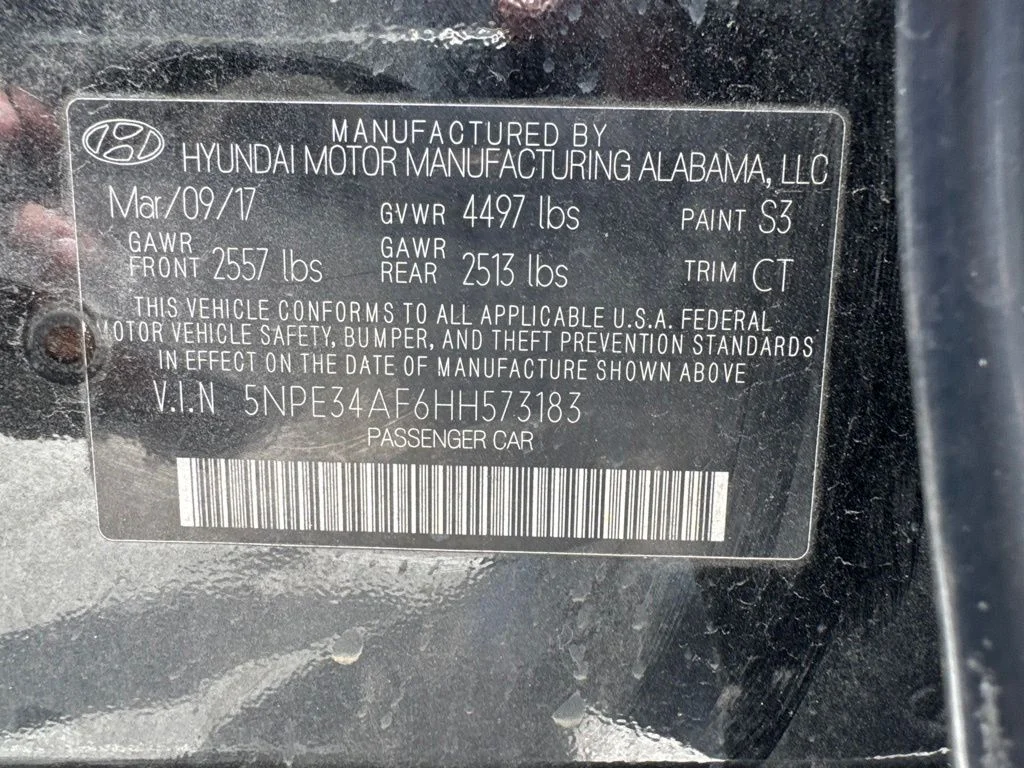 Used 2017 Phantom Black Hyundai Sport image 14