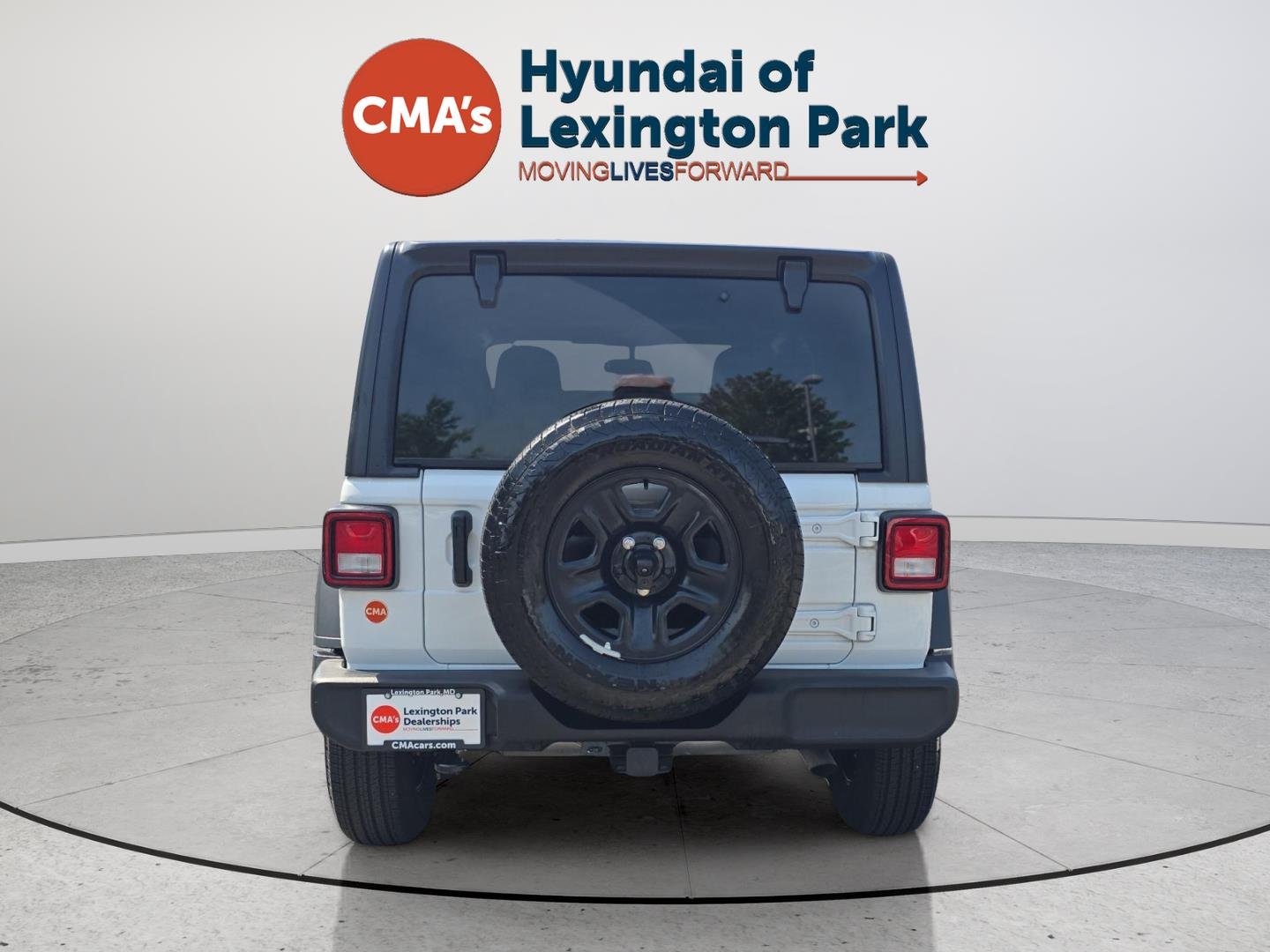Used 2026 Bright White Clearcoat Jeep Sport image 6