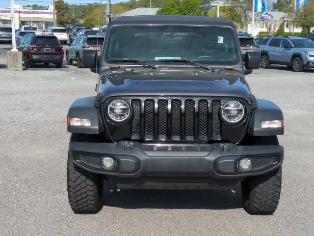 Used 2021 Gray Jeep Unlimited Willys image 8