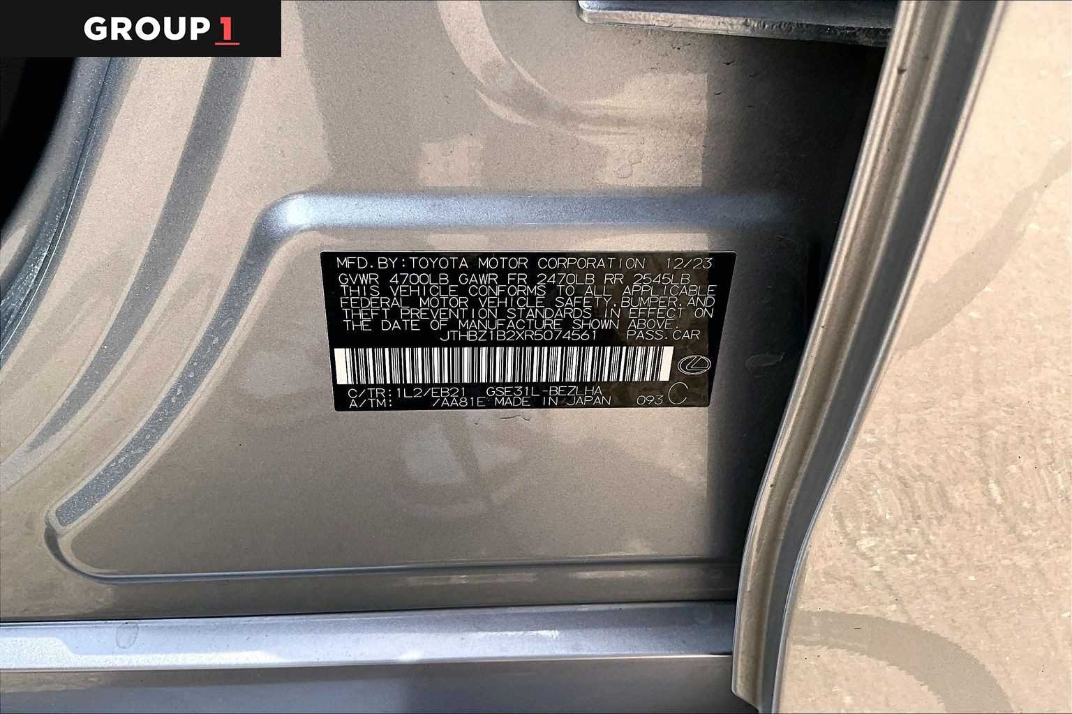 Used 2024 Iridium Lexus F SPORT Design image 34