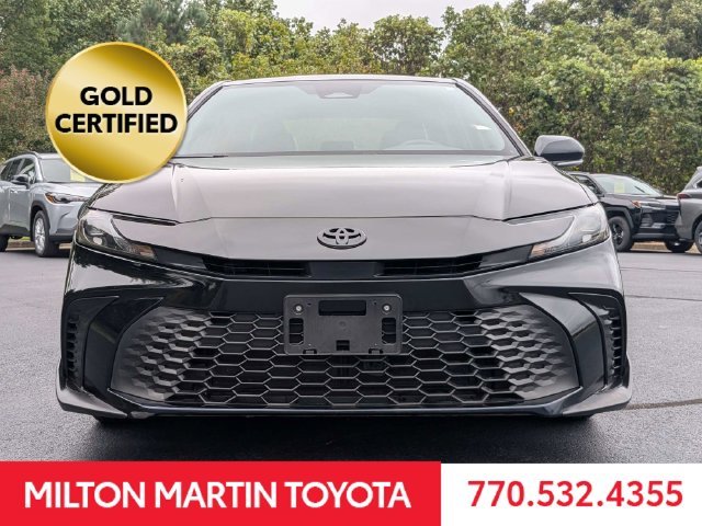 Certified Used 2025 Black Toyota SE image 11