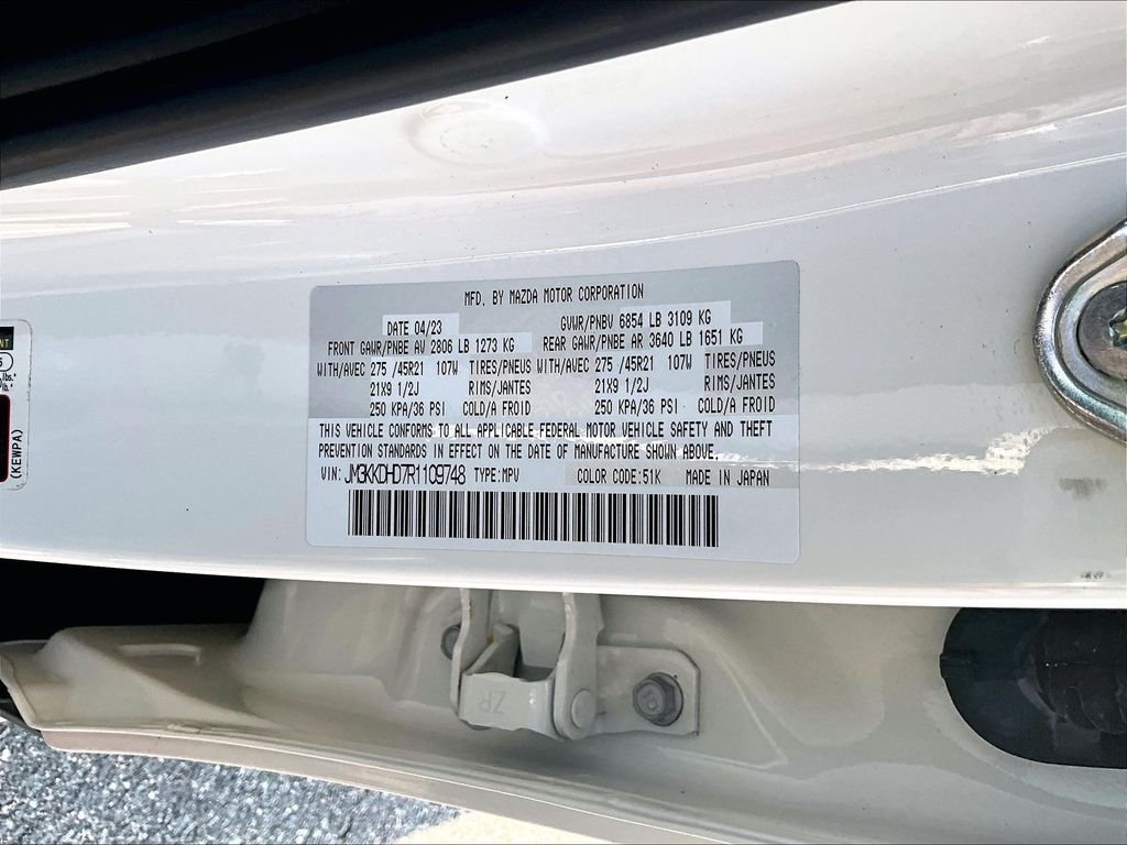 Used 2024 Rhodium White Premium Mazda 3.3 Turbo Premium image 37