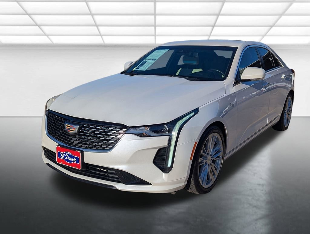 Used 2020 Crystal White Tricoat Cadillac Premium Luxury image 25