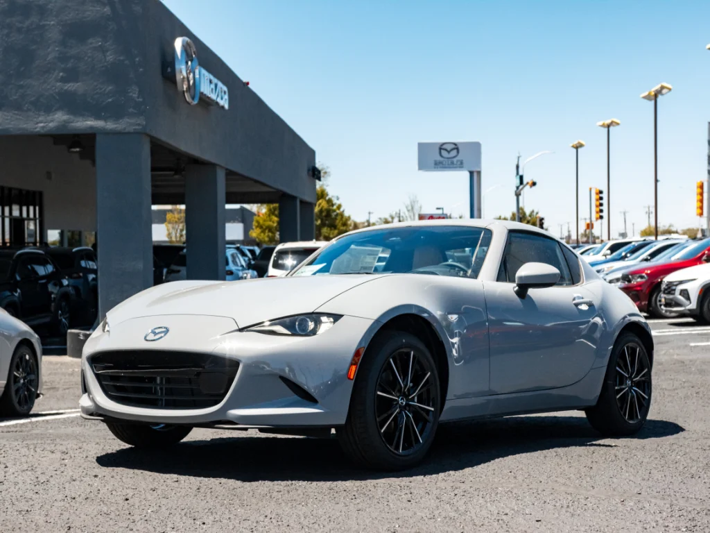 New 2026 Aero Gray Metallic Mazda Grand Touring image 1