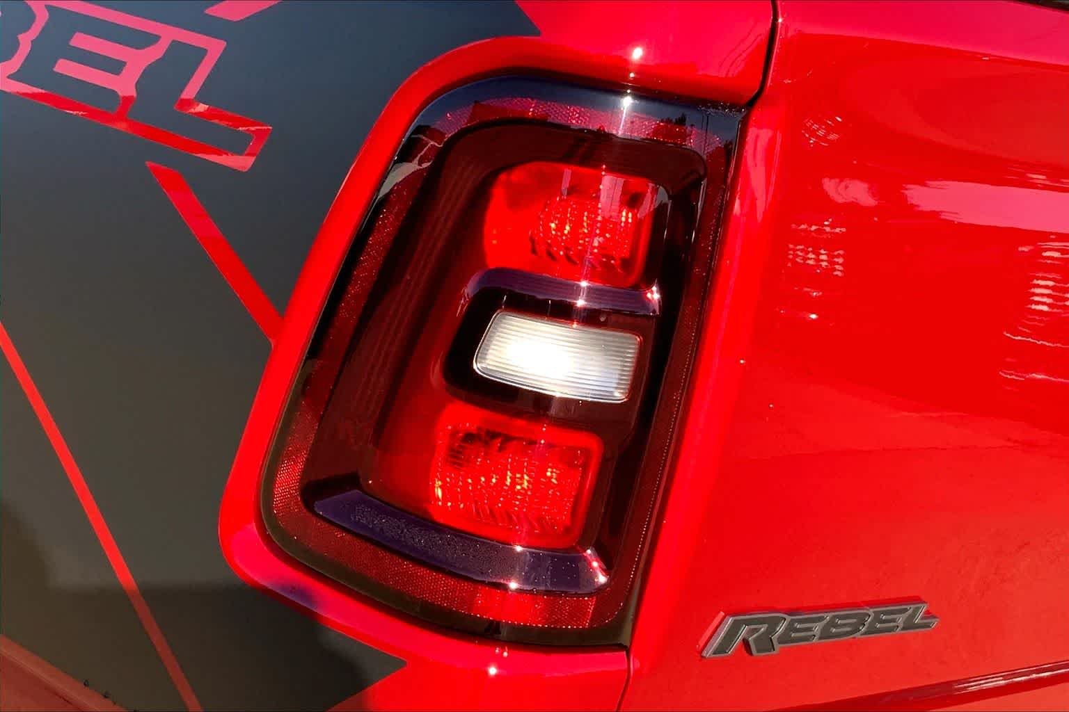 New 2026 Molten Red Pearl-Coat Exterior Paint RAM Rebel image 14