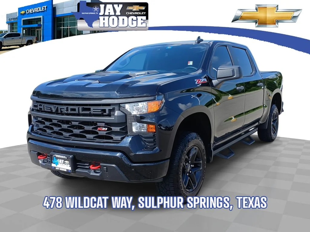 Used 2024 Black Chevrolet Custom Trail Boss image 1