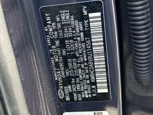 Used 2024 Denim Blue Pearl Hyundai SEL image 32