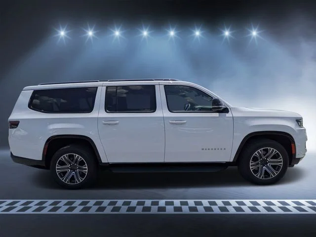 Used 2024 Bright White Clearcoat Jeep Series II image 2