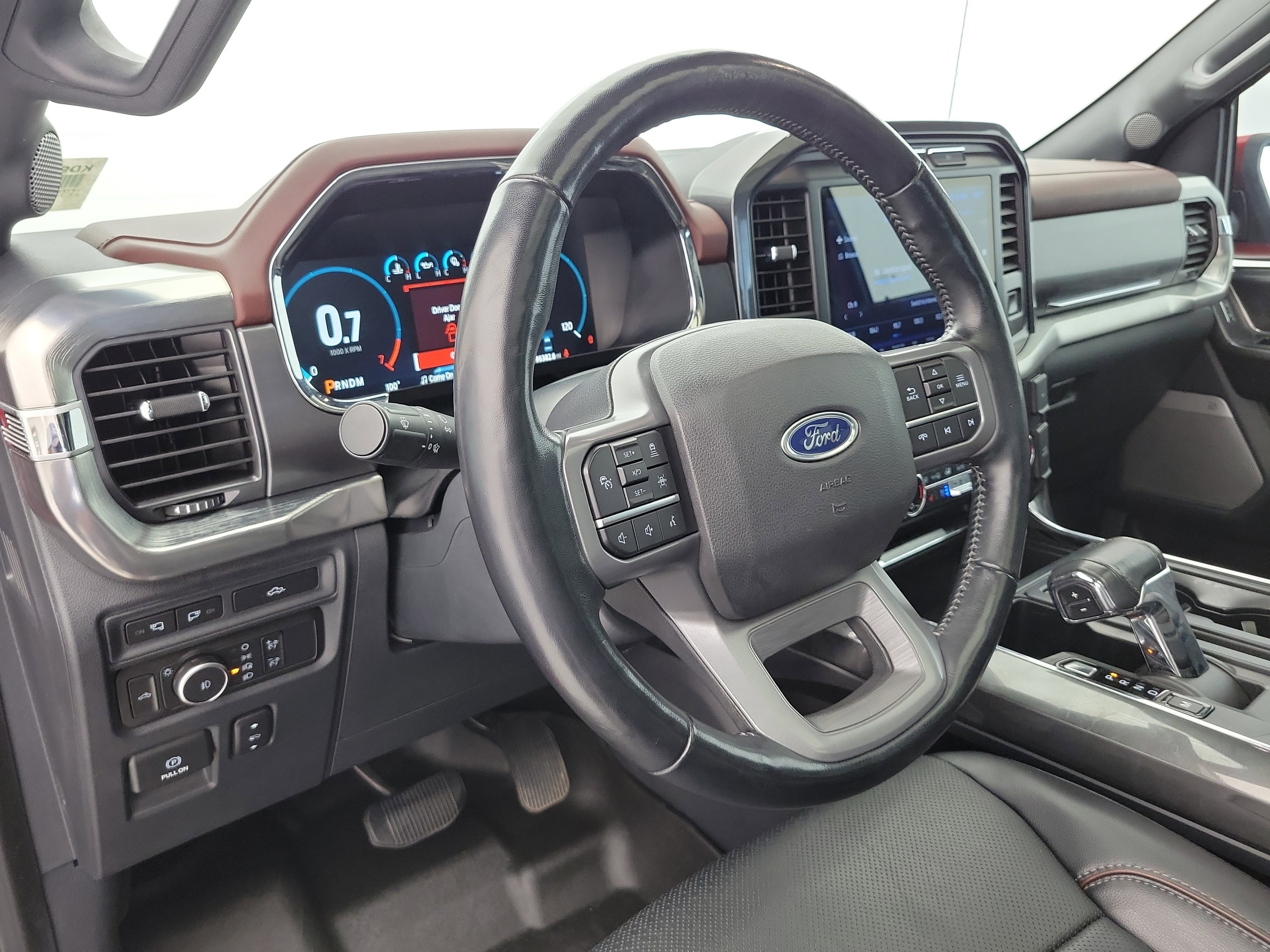 Used 2021 Rapid Red Metallic Tinted Clearcoat Ford Lariat image 18