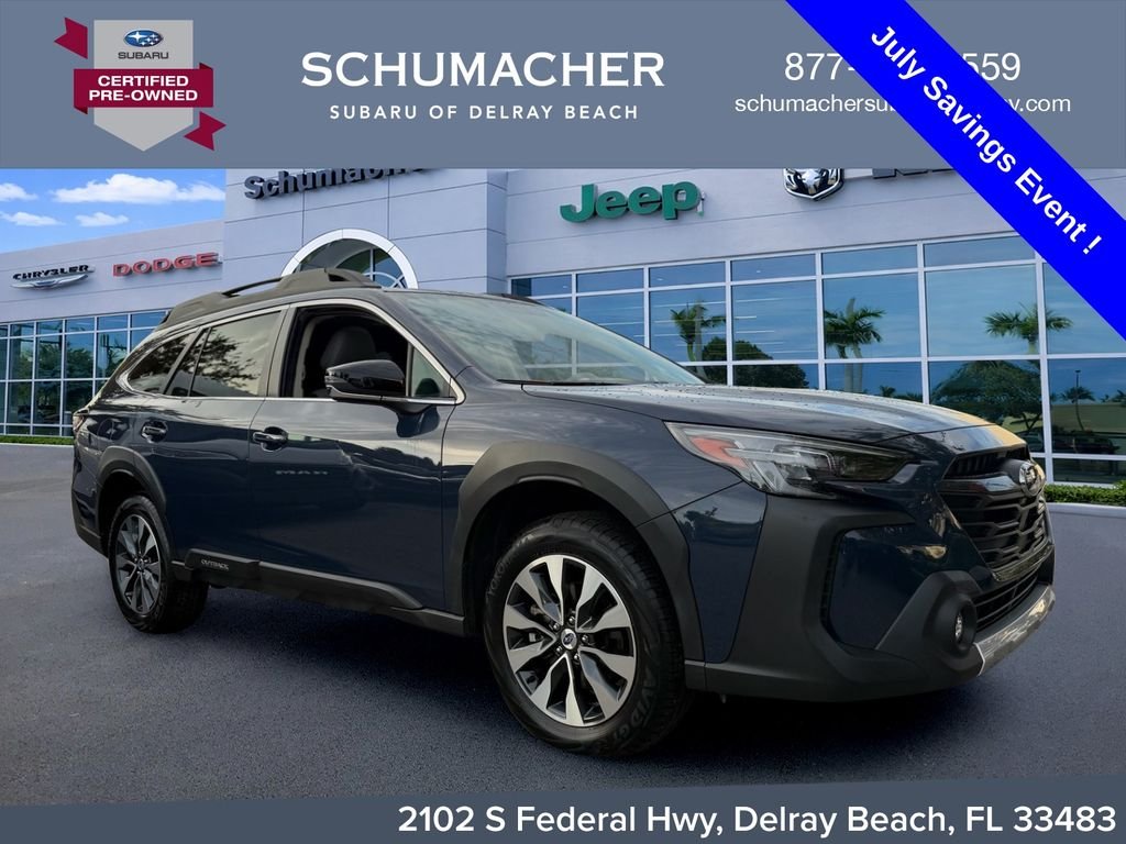 Used 2024 Blue Subaru Limited image 1