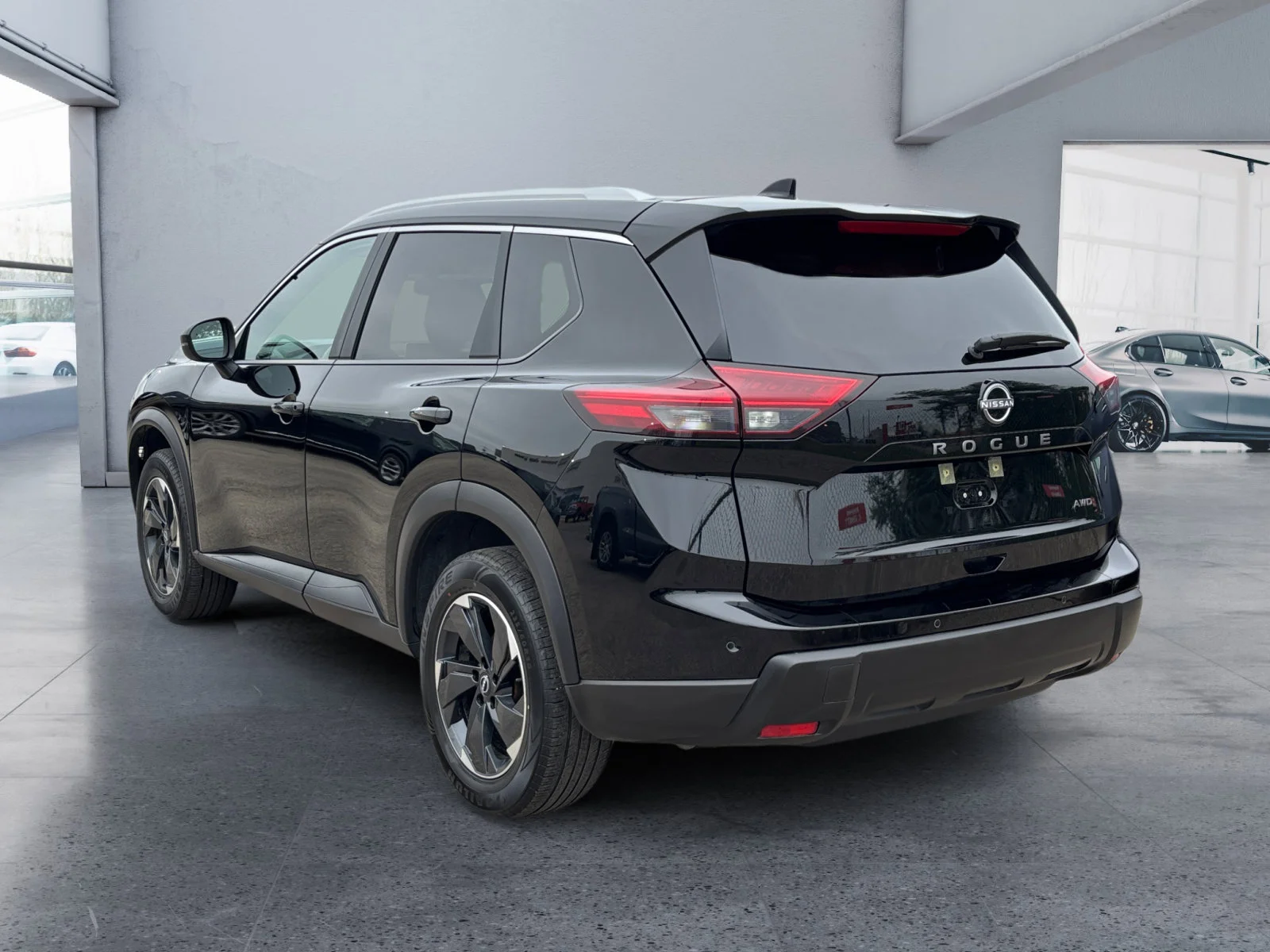 Certified Used 2025 Super Black Nissan SV Moonroof image 3