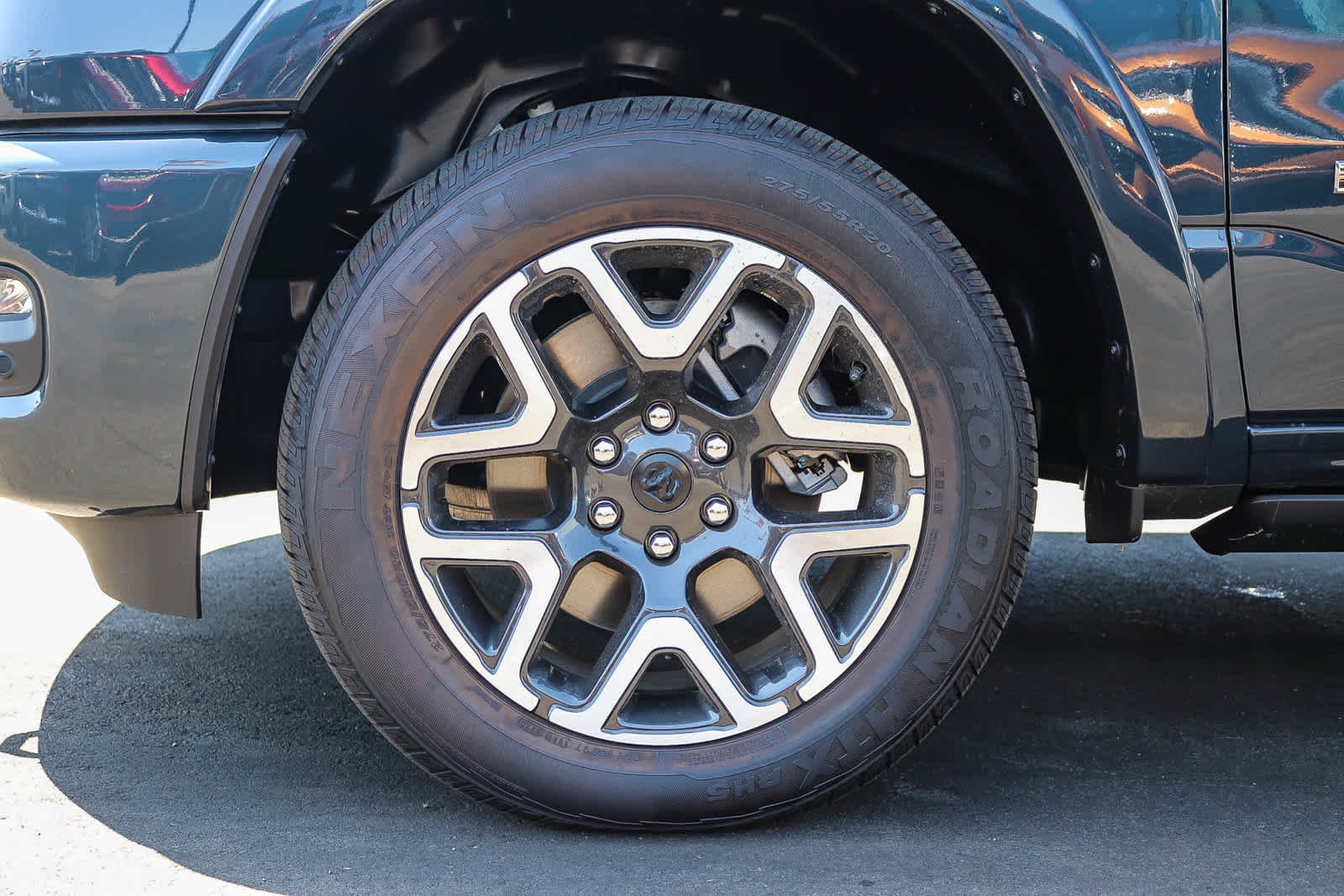 New 2026 Forged Blue Metallic Exterior Paint RAM Laramie image 8