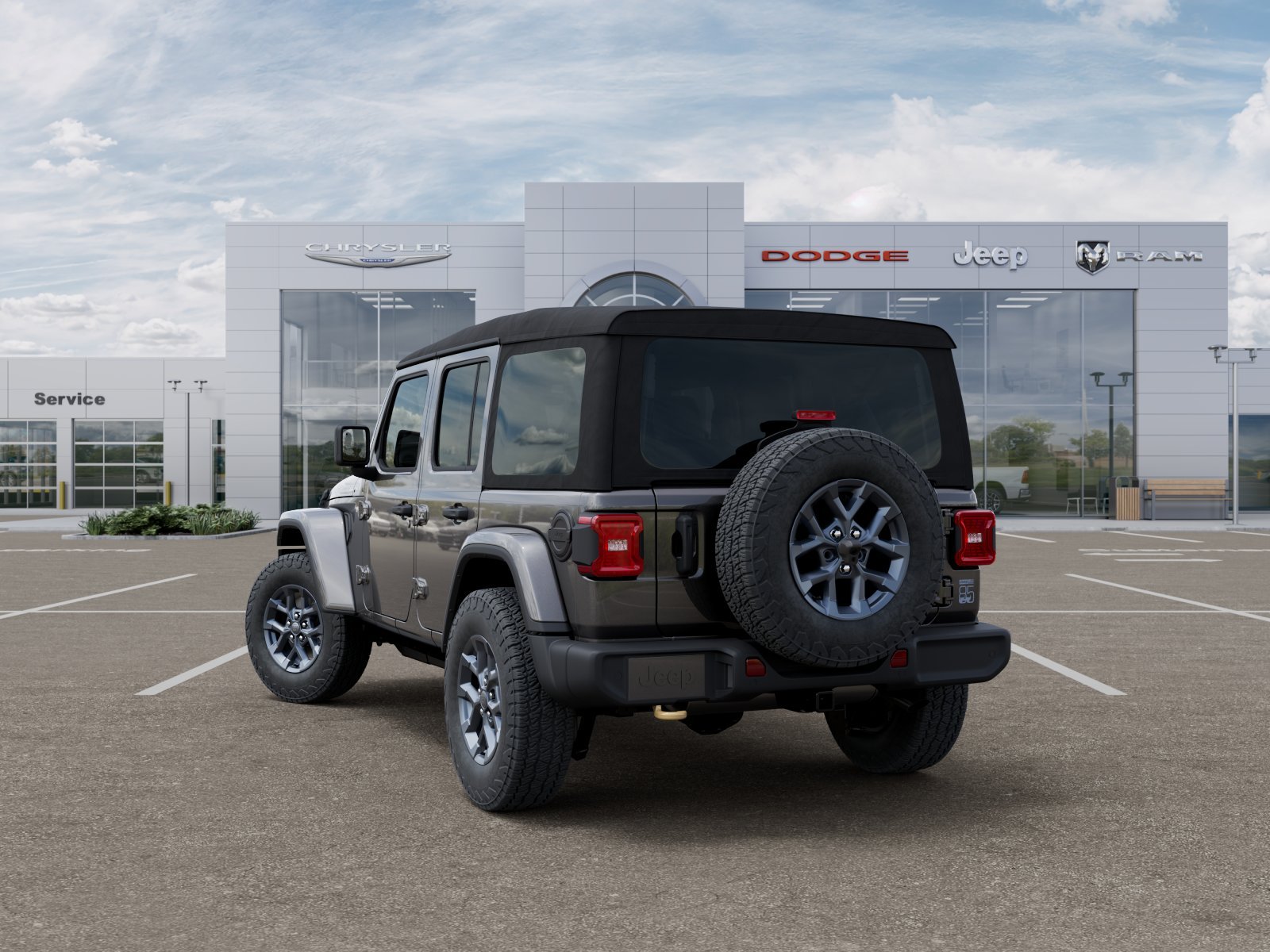 New 2026 Granite Crystal Metallic Clear-Coat Exterior Paint Jeep Sport image 38