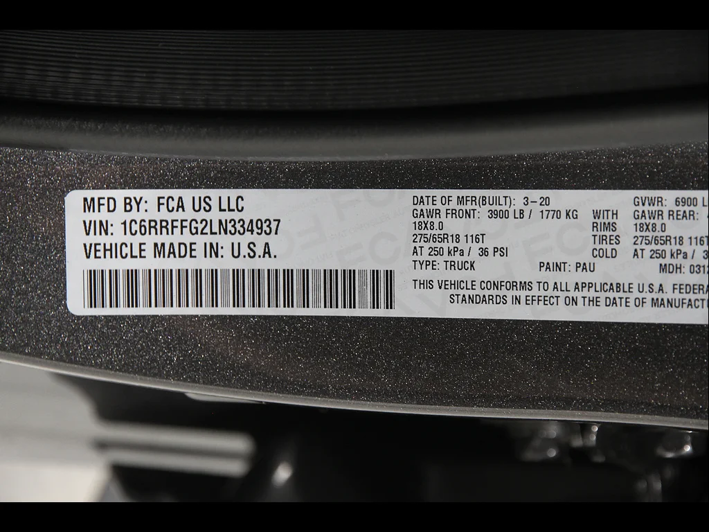 Used 2020 GRAY Ram Big Horn image 23