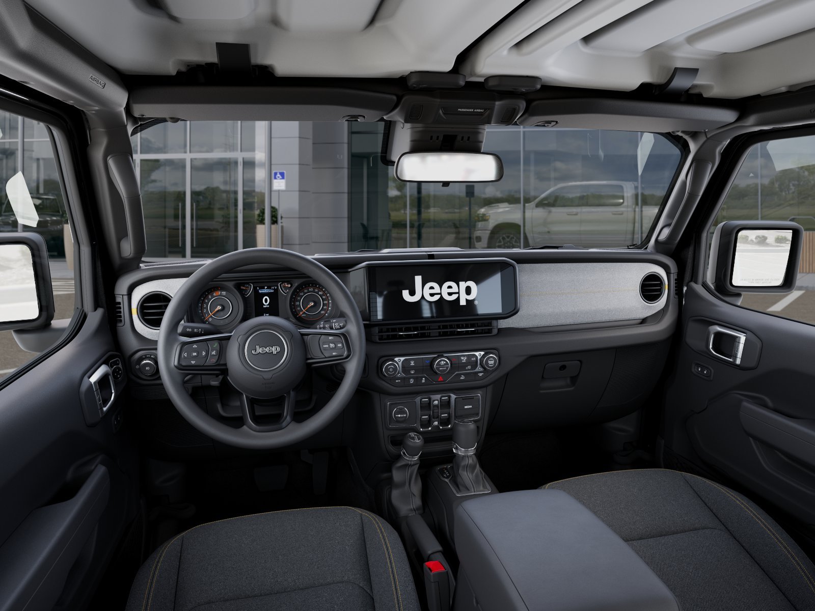 New 2026 Granite Crystal Metallic Clear-Coat Exterior Paint Jeep Sport 4-Door image 40
