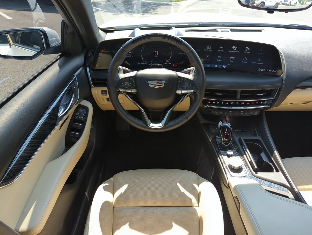 Used 2025 Summit White Cadillac Premium Luxury image 13