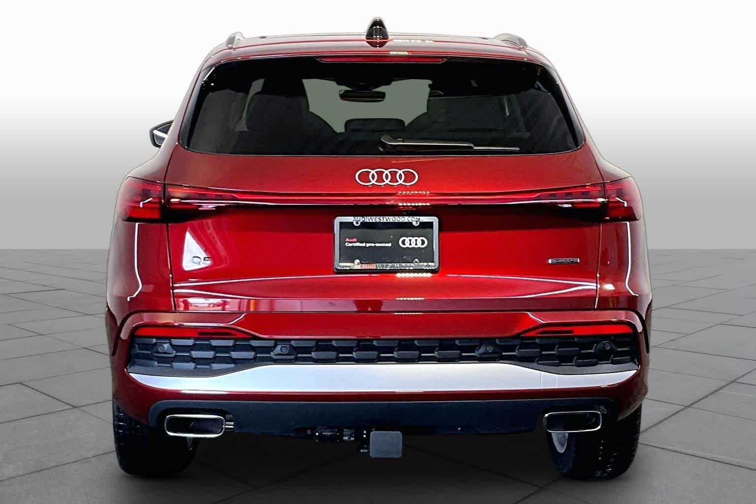 Used 2025 Grenadine Red Metallic Audi Premium Plus image 5
