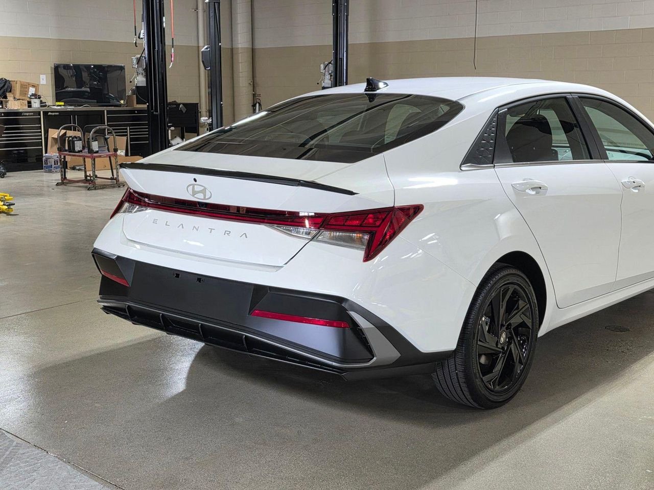 New 2026 Serenity White Hyundai SEL Sport Premium image 11