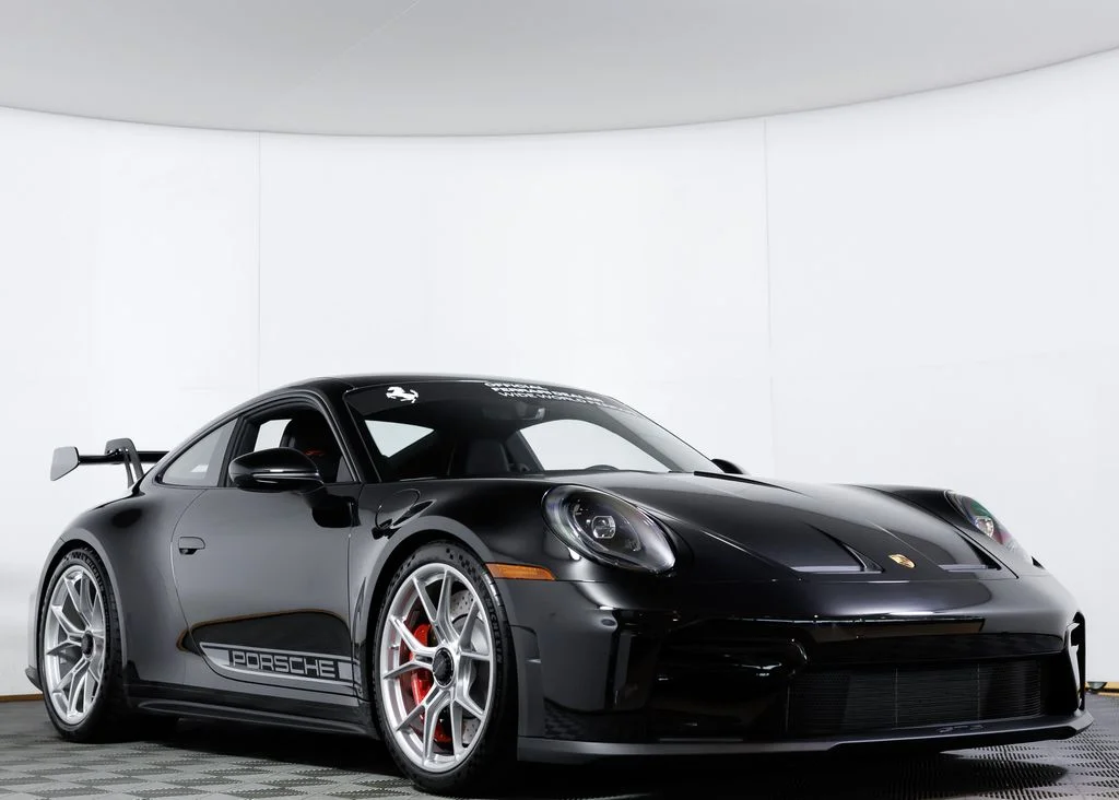 Used 2026 Black Porsche GT3 Manual image 3
