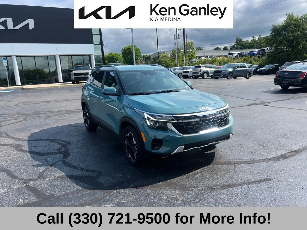 Certified Used 2024 Blue Kia EX image 4