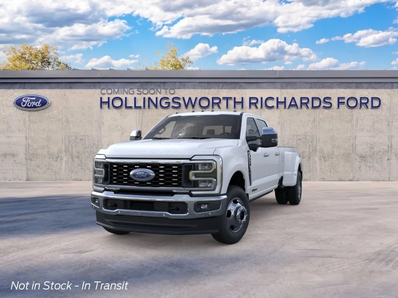 New 2026 Star White Metallic Tri-Coat Ford F-350® Lariat® image 2