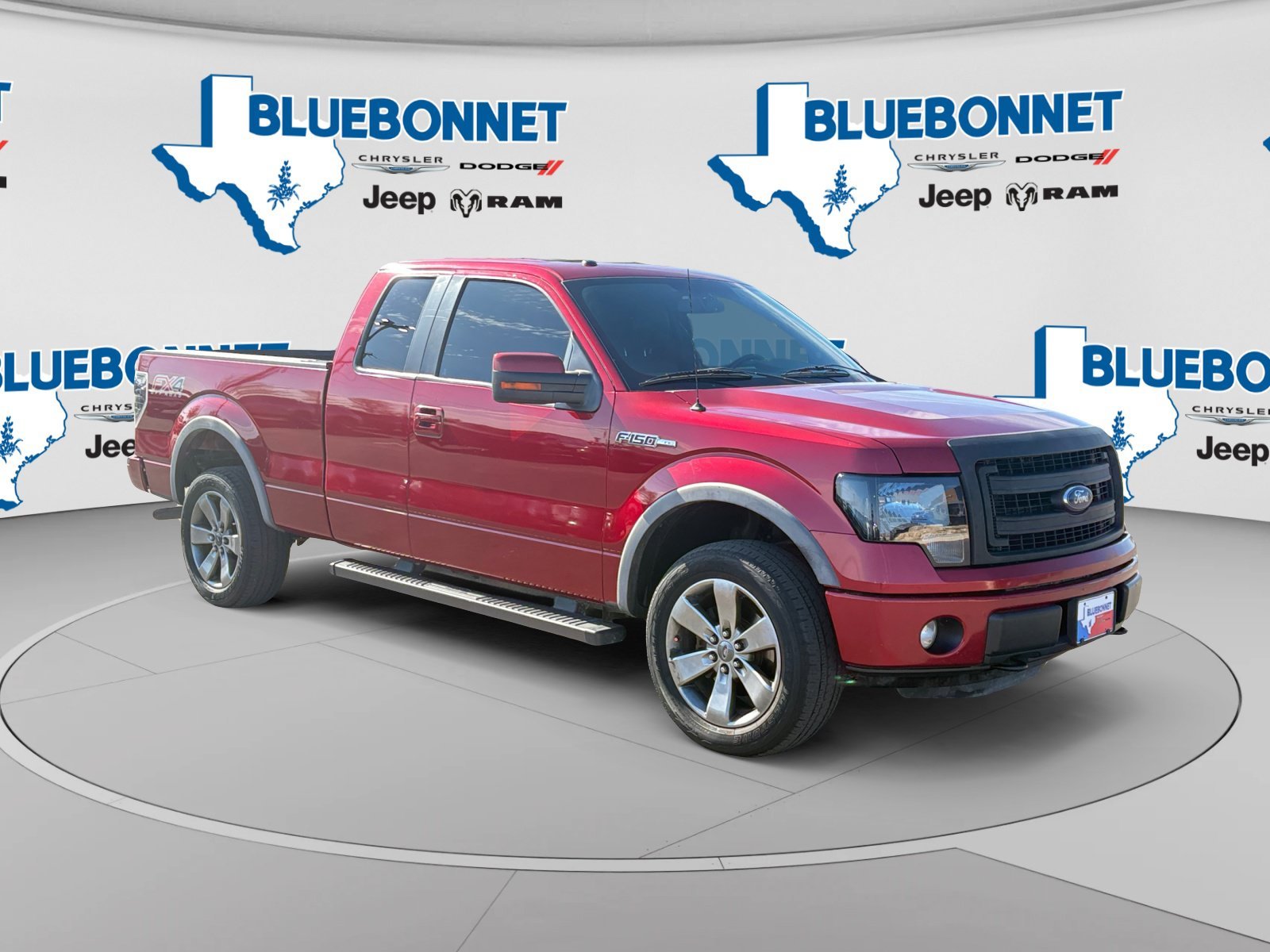 Used 2014 Ruby Red Metallic Ford FX4 image 3