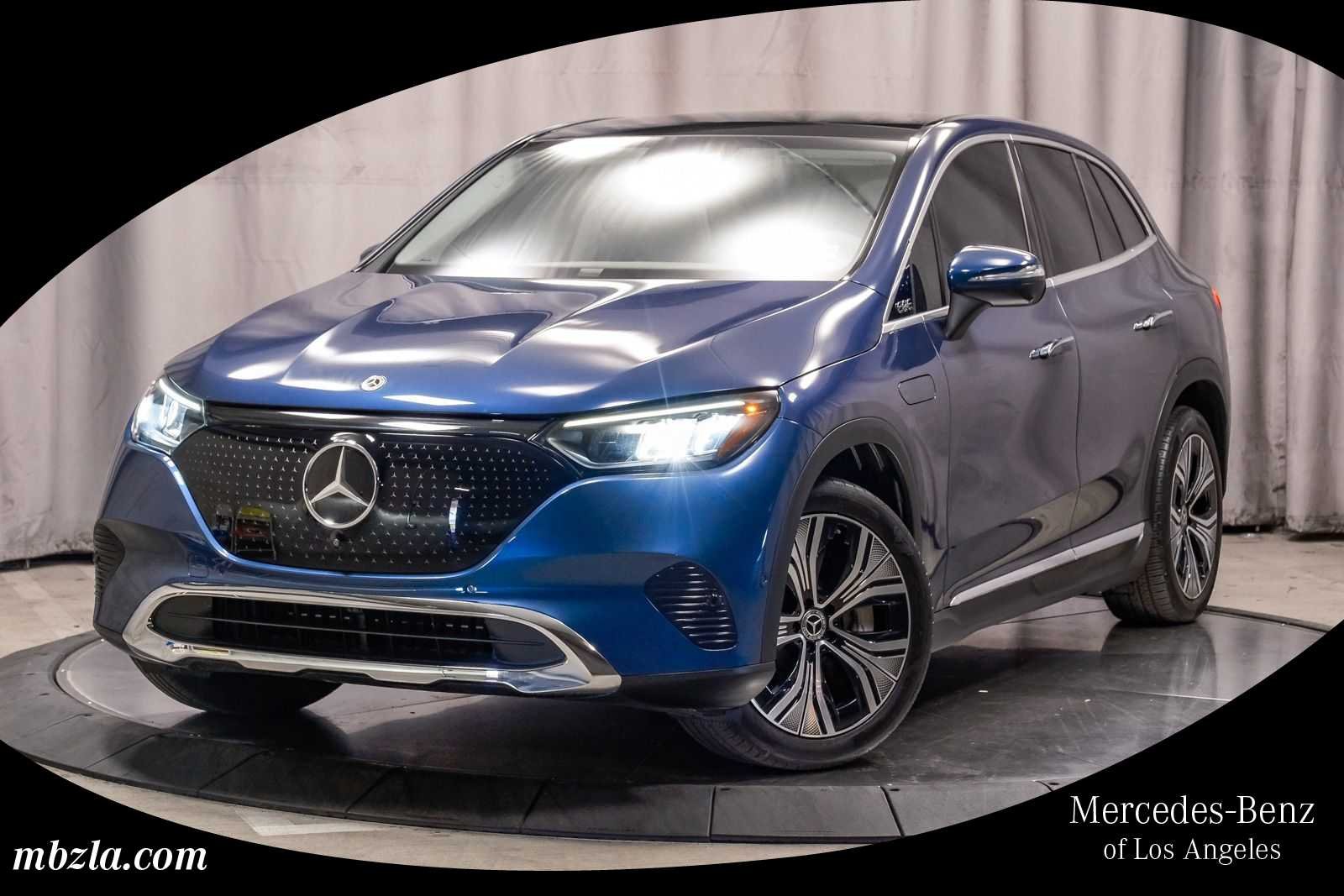 Certified Used 2023 Twilight Blue Metallic Mercedes-Benz EQE 350+ image 1