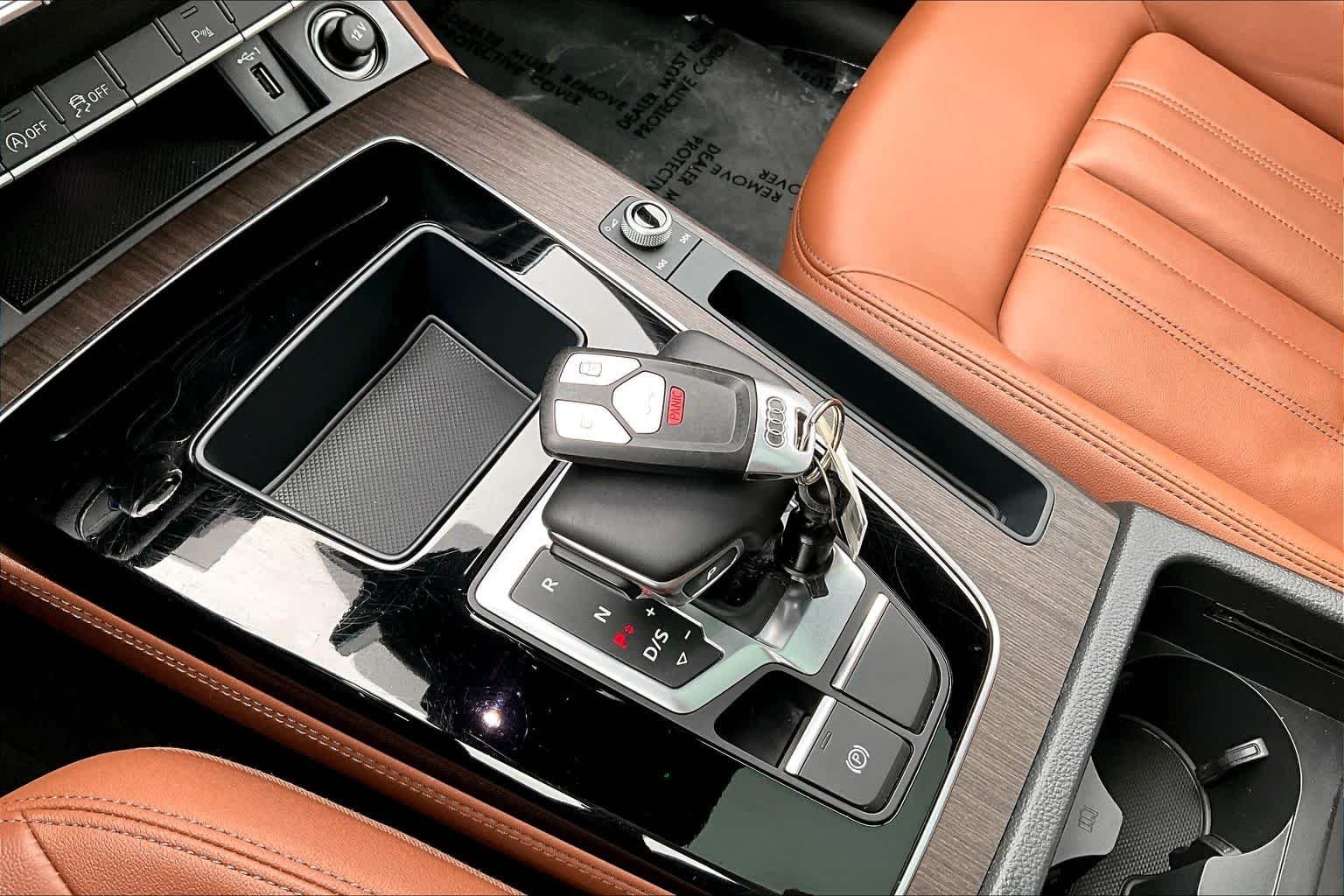 Used 2021 Glacier White Metallic Audi Premium Plus image 14