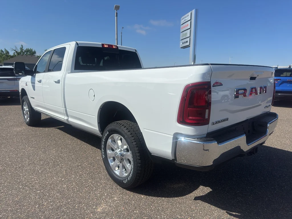 New 2026 Bright White Clear-Coat Exterior Paint RAM Laramie image 7