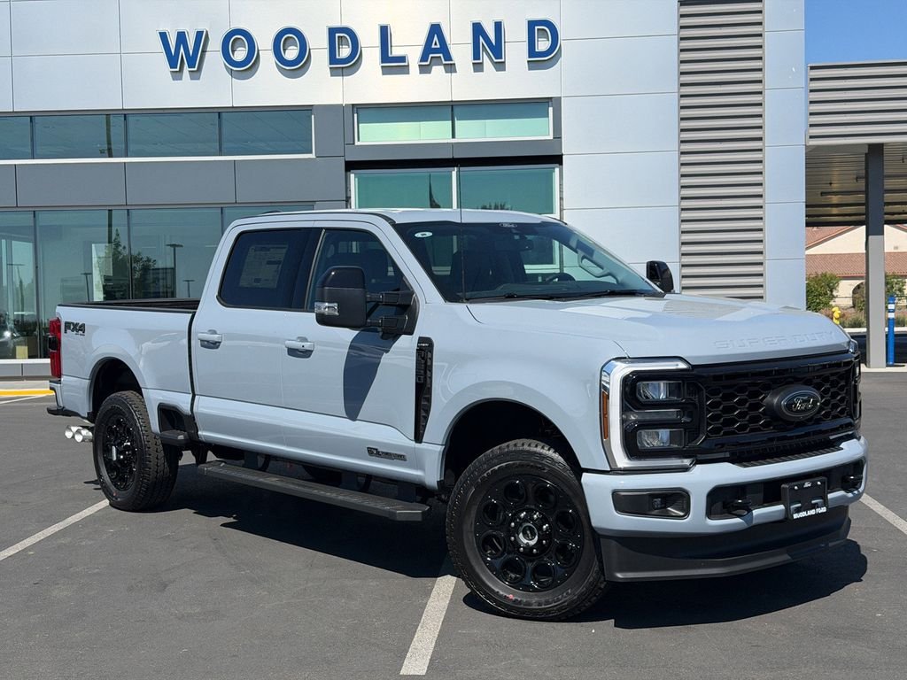 New 2026 Glacier Gray Metallic Tri-Coat Ford F-250® Lariat® image 2