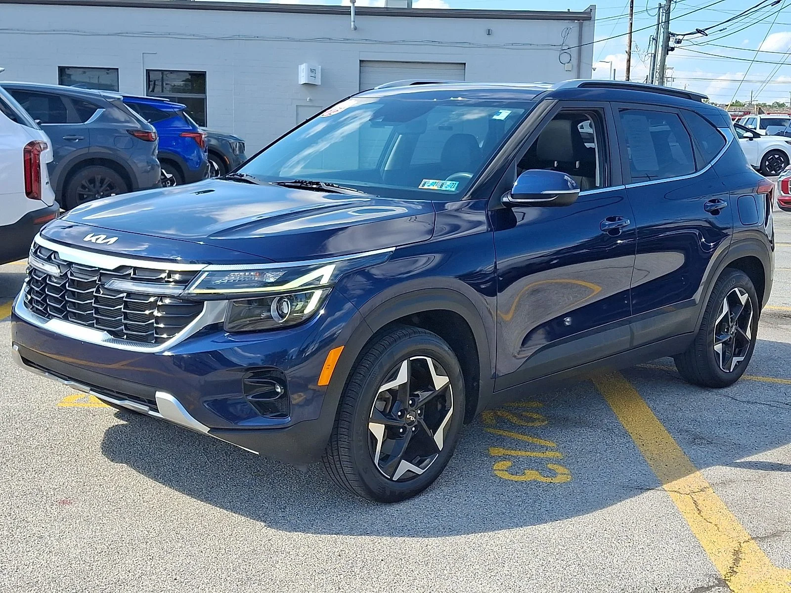 Certified Used 2024 Blue Kia EX image 6