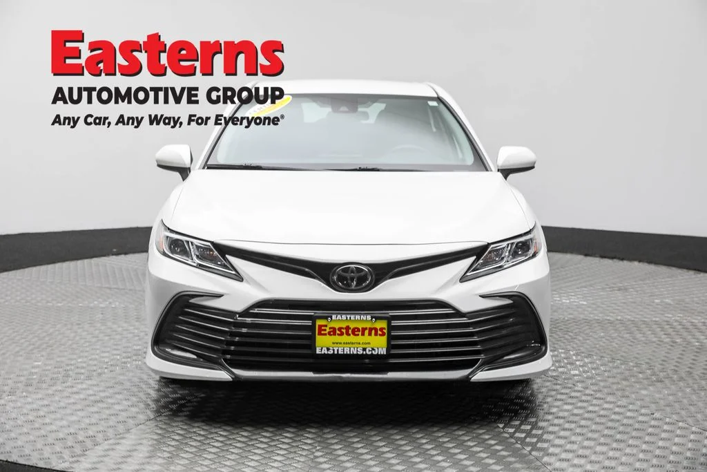 Used 2022 White Toyota LE image 2