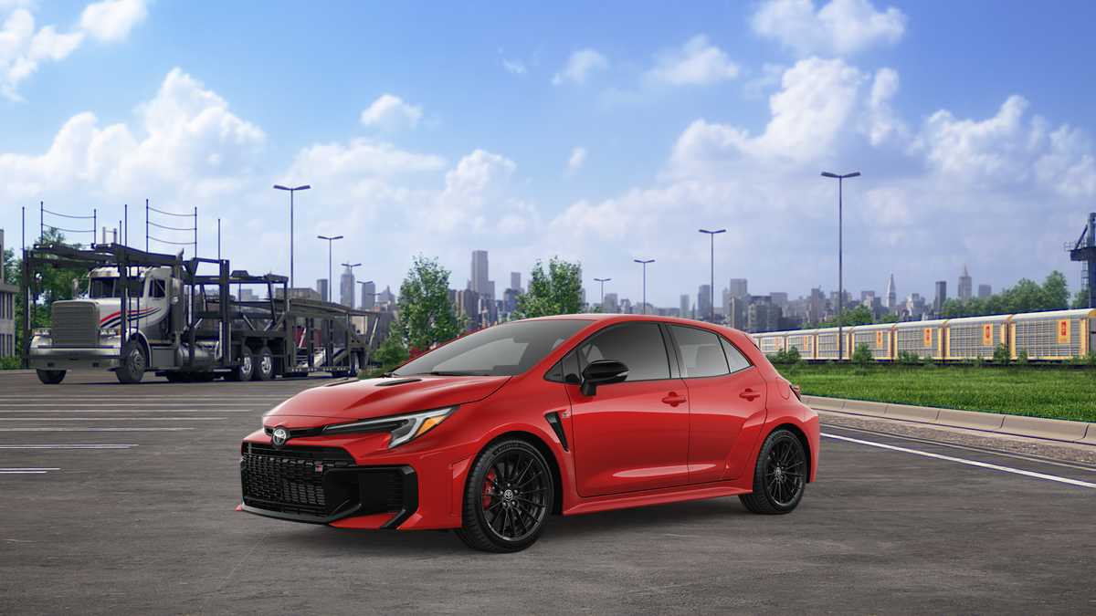 New 2026 Supersonic Red Toyota GR Corolla image 2
