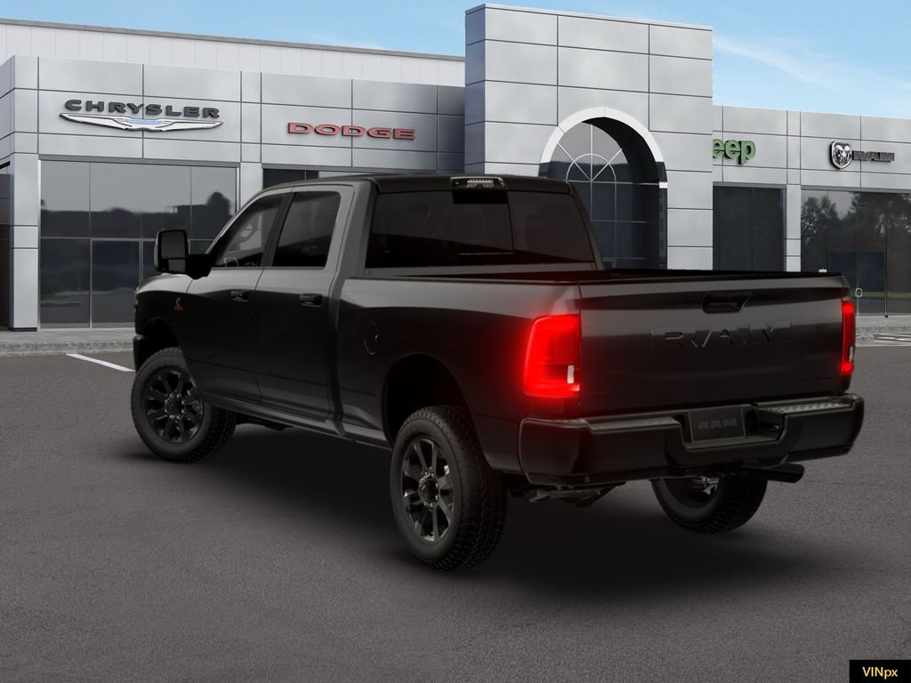New 2026 Diamond Black Crystal Pearl-Coat Exterior Paint RAM Big Horn image 4