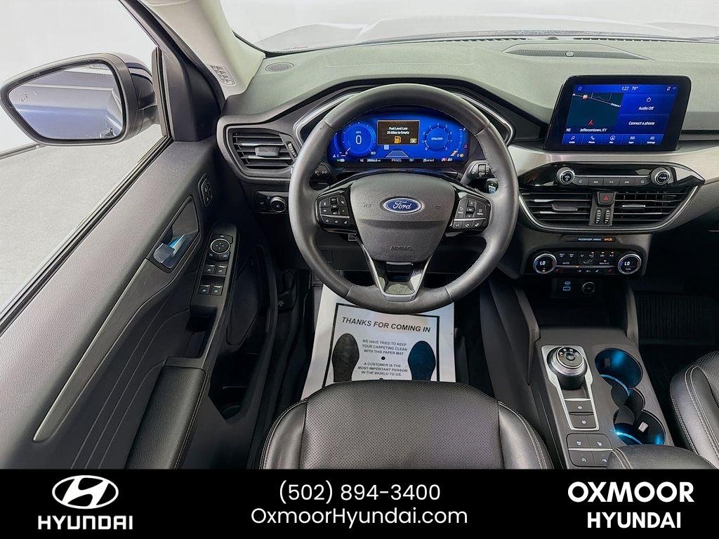 Used 2021 Antimatter Blue Metallic Ford Titanium image 23