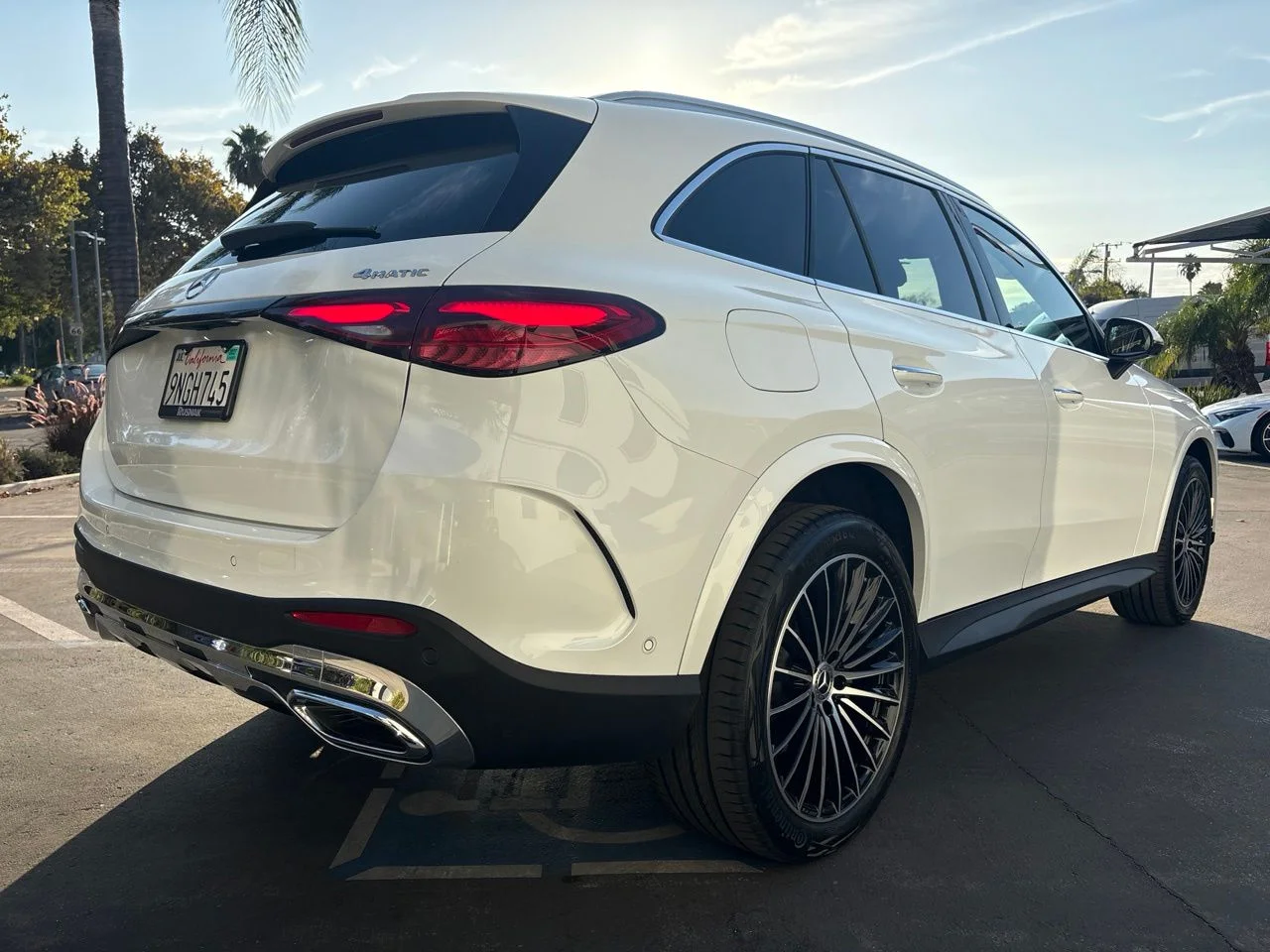 Certified Used 2024 White Mercedes-Benz 300 4MATIC® AMG Line image 4