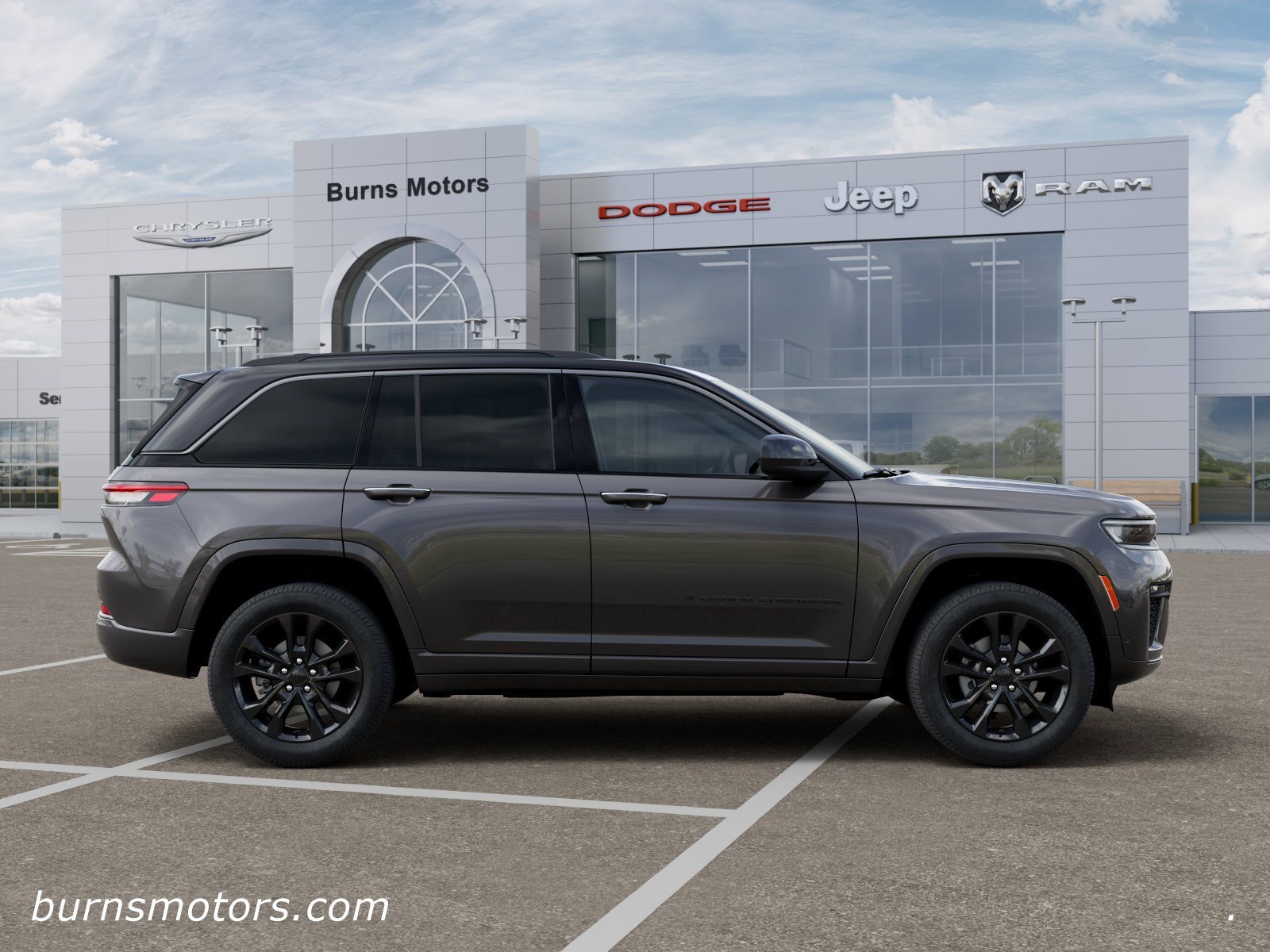 New 2026 Baltic Gray Metallic Clear-Coat Exterior Paint Jeep Limited Reserve BLACKOUT image 21