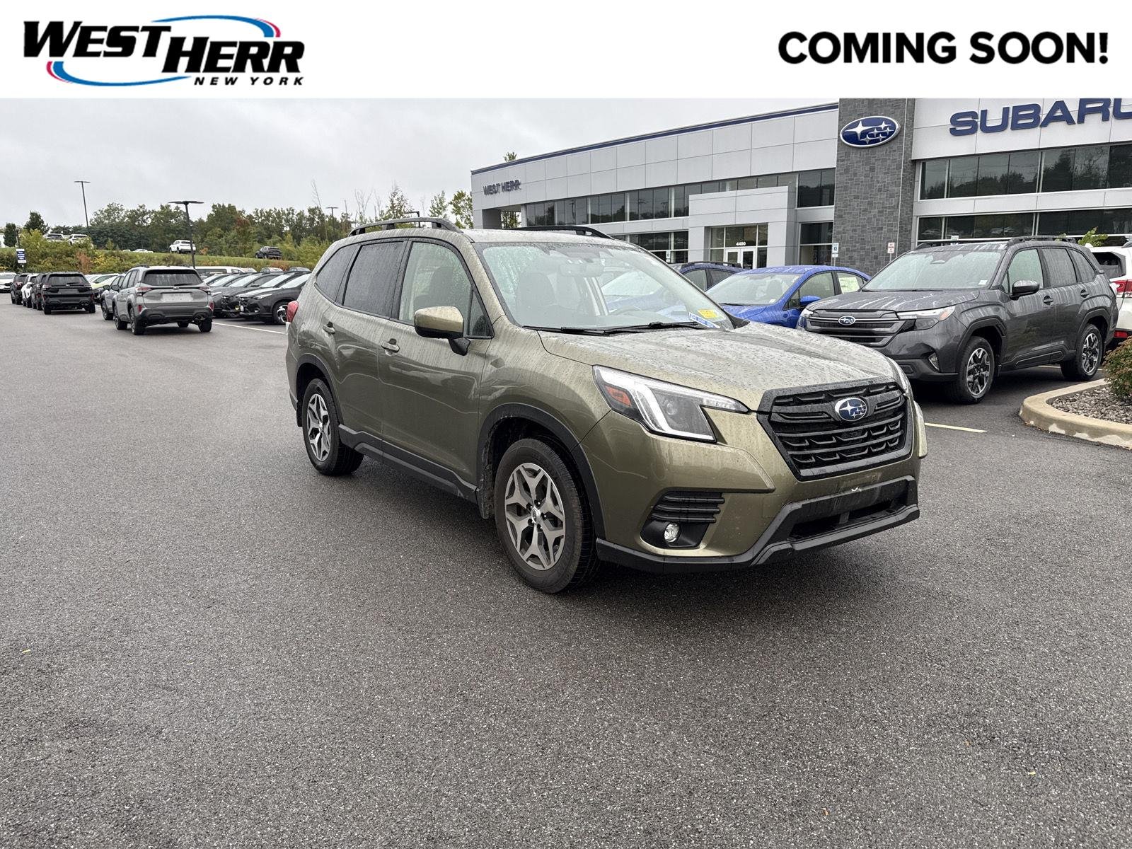 Used 2024 Autumn Green Metallic Subaru Premium image 1