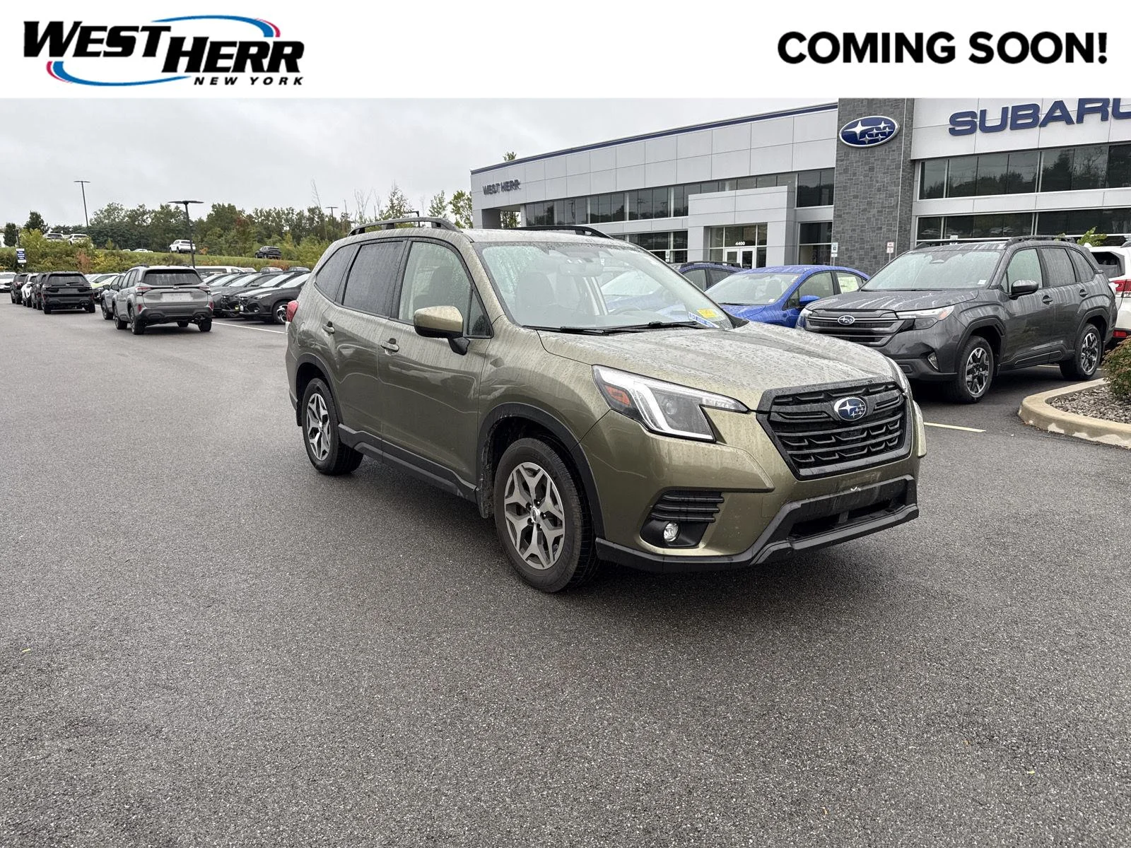 Used 2024 Autumn Green Metallic Subaru Premium image 1