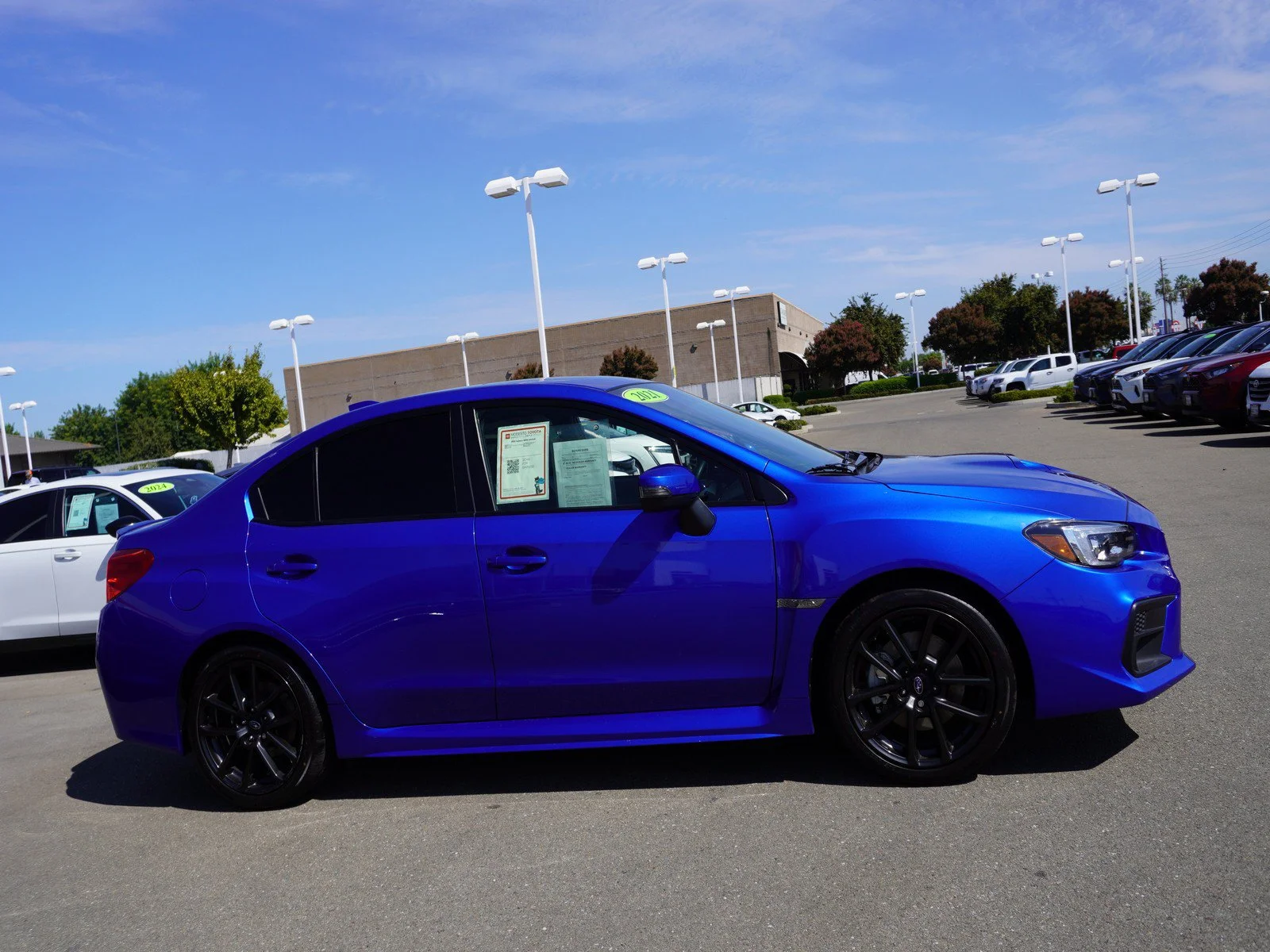 Used 2021 WR Blue Pearl Subaru Limited image 4