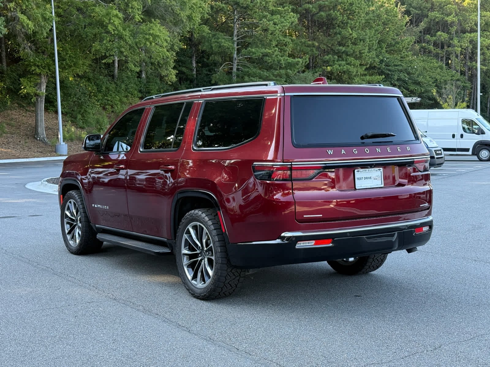 Used 2022 Velvet Red Pearlcoat Jeep Series II image 3