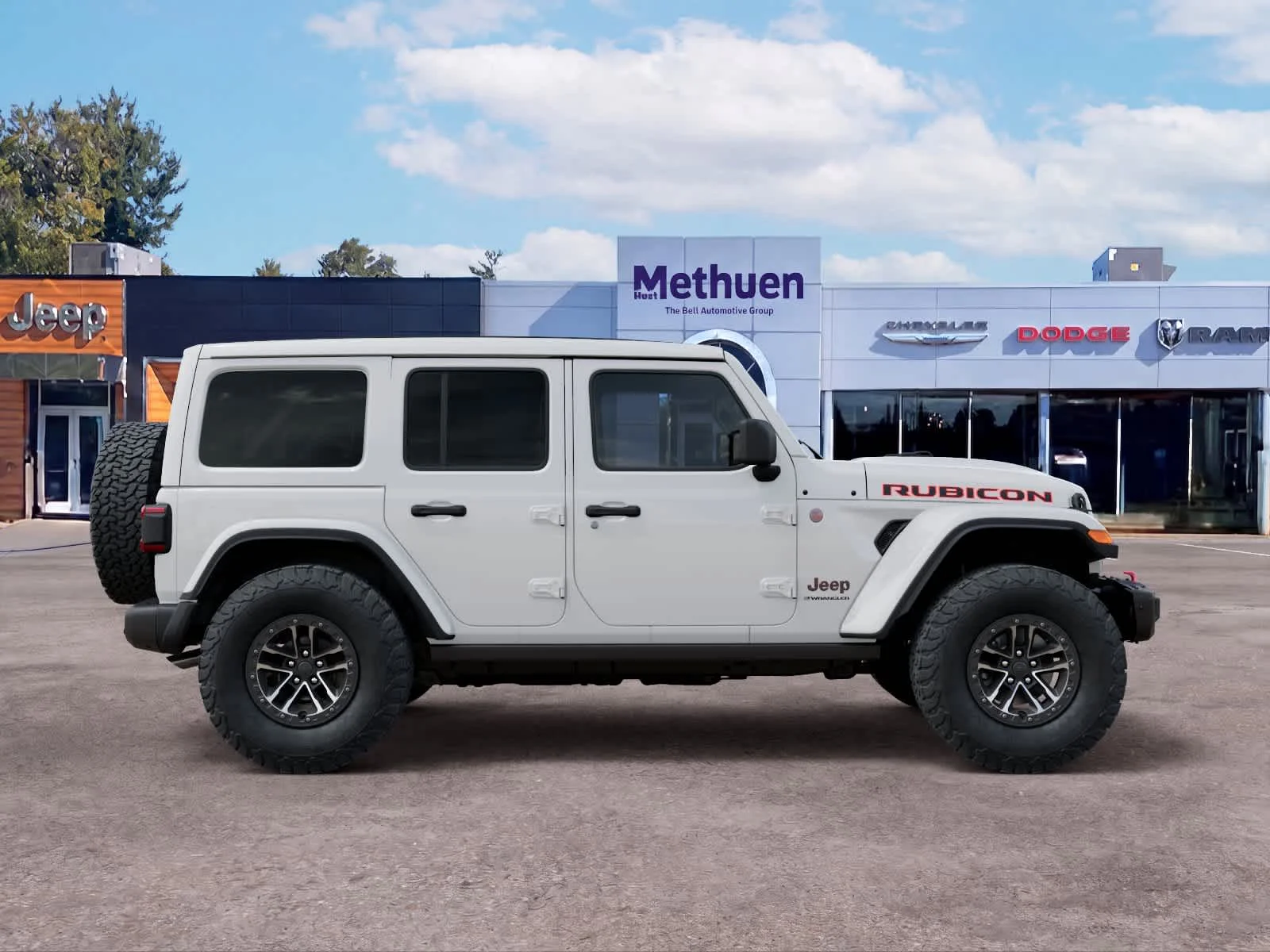 New 2027 Bright White Clearcoat Jeep Rubicon X image 21