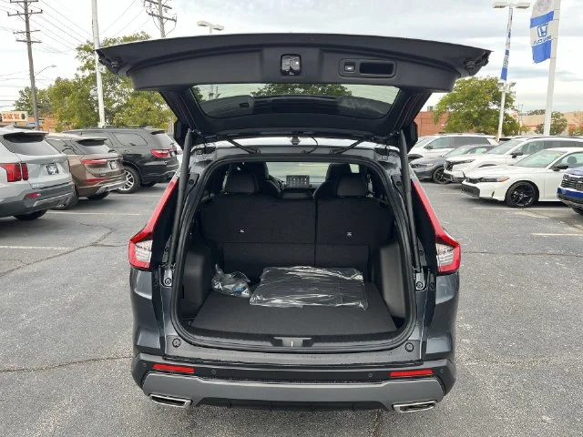 New 2027 Meteorite Gray Metallic Honda Sport Touring Hybrid AWD image 29