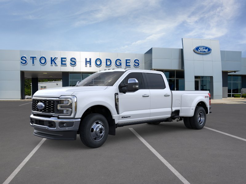 New 2026 Star White Metallic Tri-Coat Ford F-350® Lariat® image 2