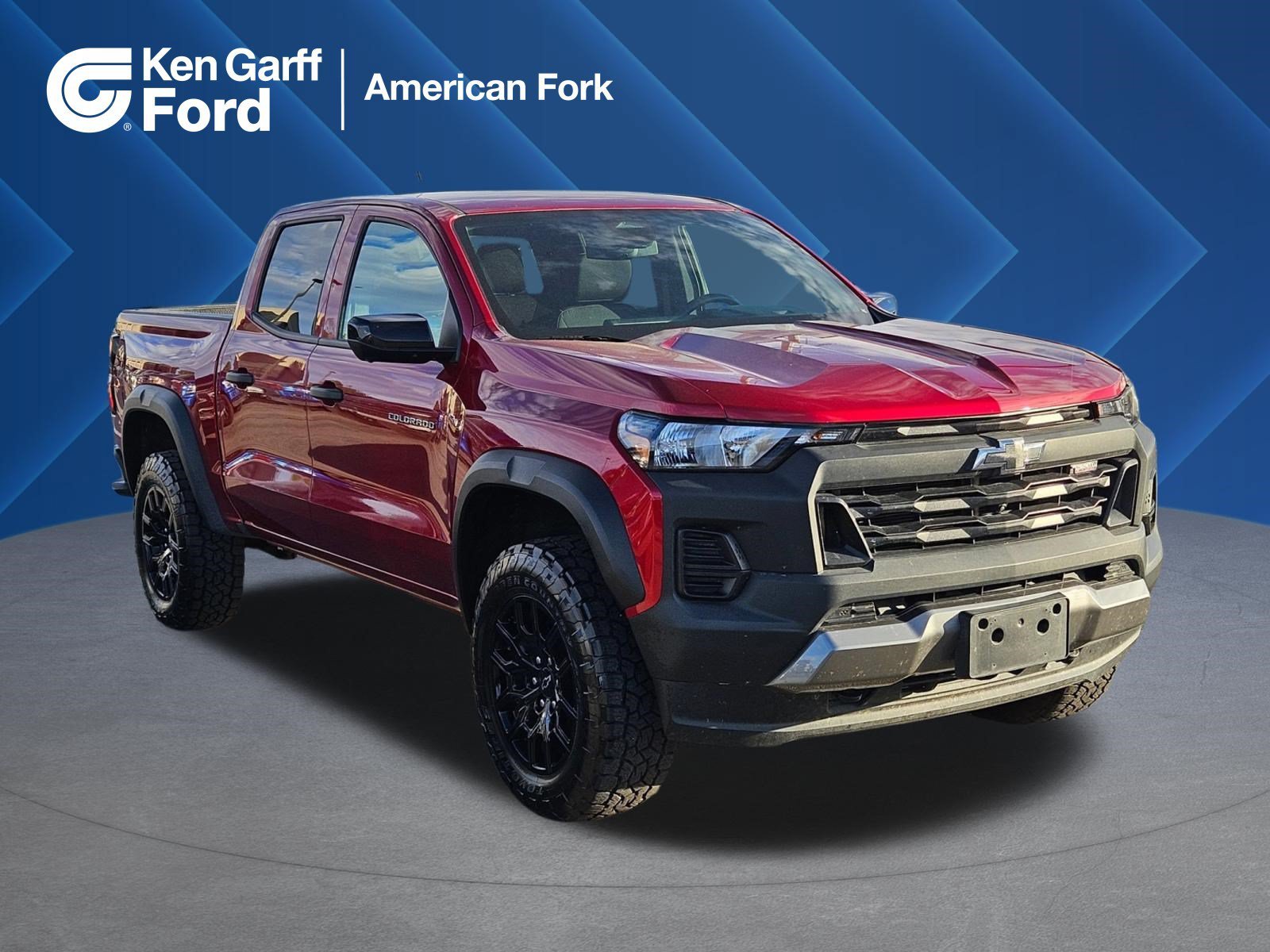 Used 2024 Radiant Red Chevrolet 4WD Trail Boss image 1
