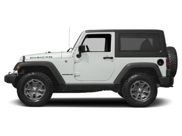Used 2015 Bright White Clearcoat Jeep Rubicon image 4