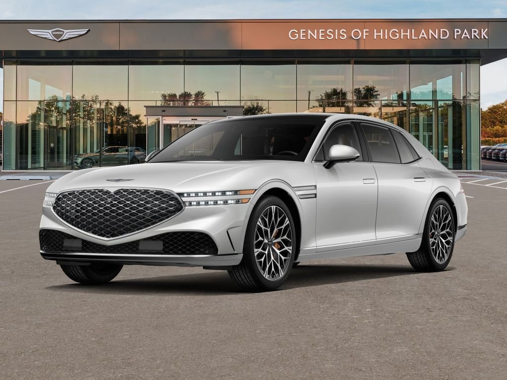 White 2026 Genesis G90 3.5T e-Supercharger AWD Sedan All-Wheel Drive