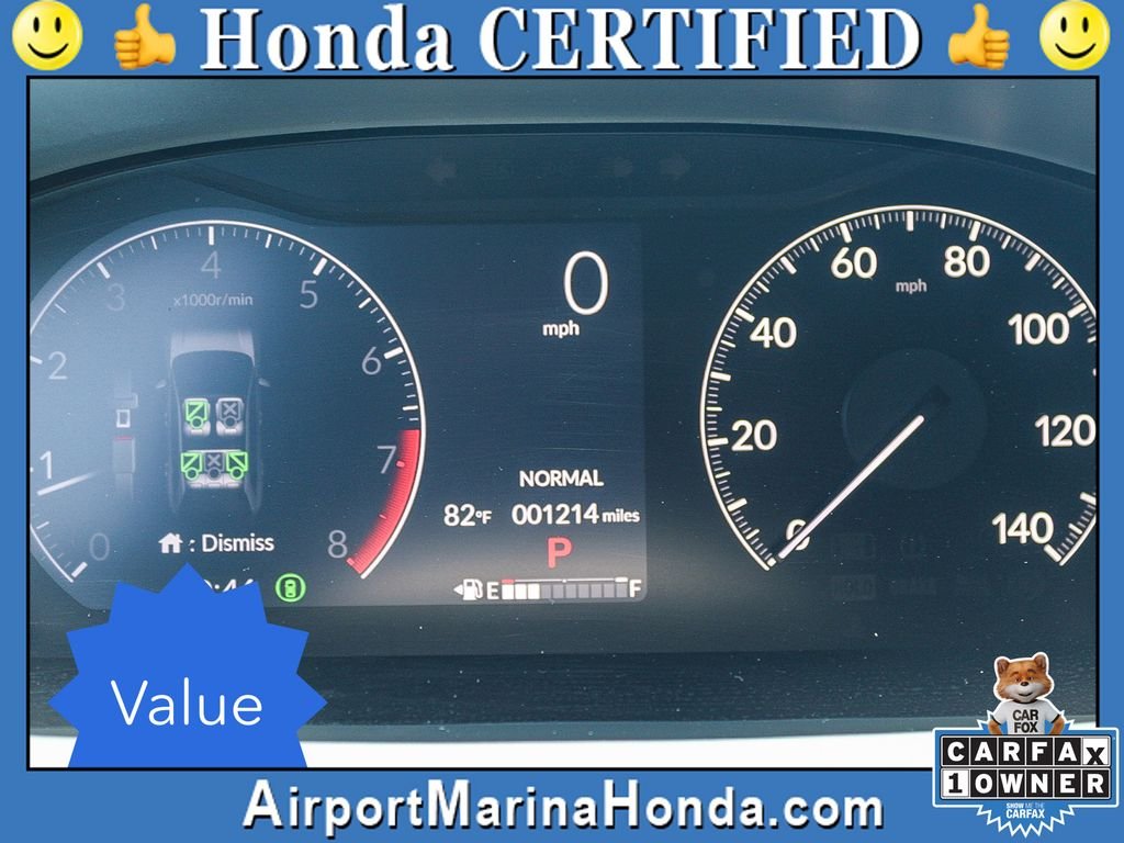 Certified Used 2023 Urban Gray Pearl Honda AWD SPORT image 23