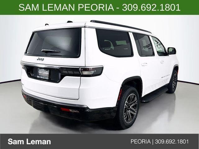 New 2026 Bright White Clear-Coat Exterior Paint Jeep Grand Wagoneer image 7