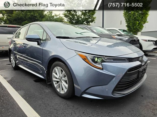 Certified Used 2025 Celestite Toyota LE image 3